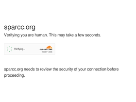 'sparcc.org' screenshot