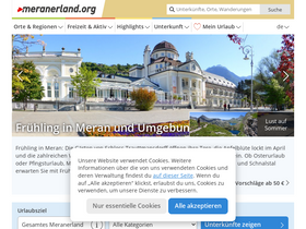 'meranerland.org' screenshot