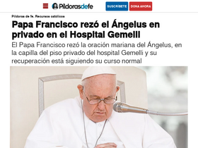 'pildorasdefe.net' screenshot