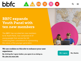 'bbfc.co.uk' screenshot