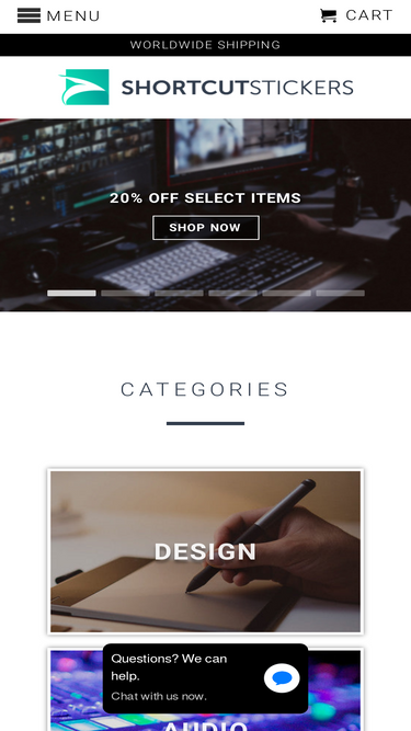 shortcutstickers.com