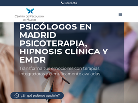 'centrodepsicologiademadrid.es' screenshot