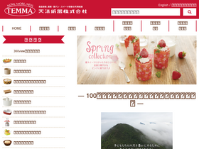'temma.co.jp' screenshot