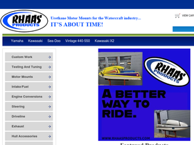 rhaasproducts.com homepage screenshot