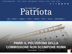 'lavocedelpatriota.it' screenshot