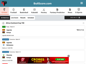 'bullscore.com' screenshot