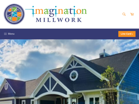 imaginationmillwork.com homepage screenshot