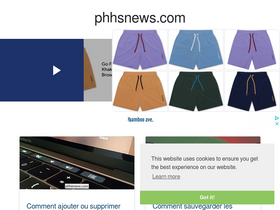 'phhsnews.com' screenshot