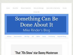 'mikerindersblog.org' screenshot
