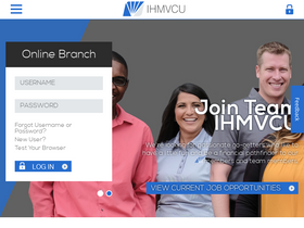 'ihmvcu.org' screenshot
