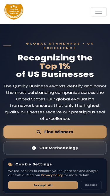 qualitybusinessawards.com