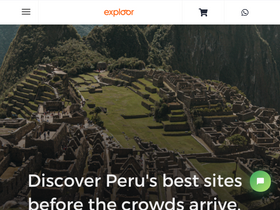 'exploorperu.com' screenshot