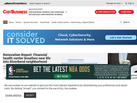 'neworleanscitybusiness.com' screenshot