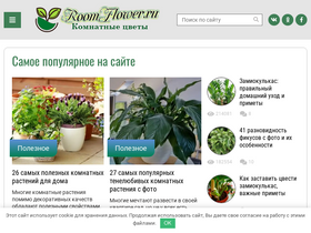 'roomflower.ru' screenshot