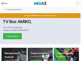 'meuaz.com' screenshot