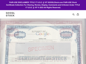 googlstock.com homepage screenshot
