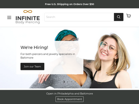 'infinitebody.com' screenshot