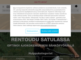 'bikester.fi' screenshot