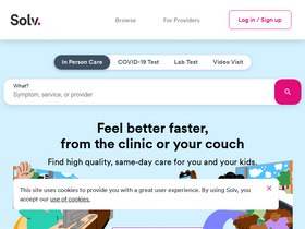 'solvhealth.com' screenshot