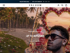Yaluum homepage screenshot