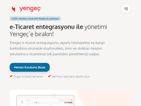 'yengec.co' screenshot