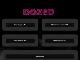 'dazed.fun' screenshot