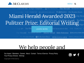 'mcclatchy.com' screenshot