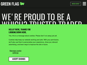 'greenflag.com' screenshot