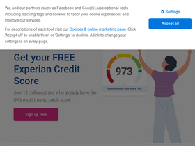 'experian.co.uk' screenshot