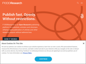 'f1000research.com' screenshot