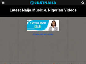 'justnaija.com' screenshot