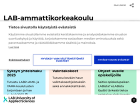 'lab.fi' screenshot