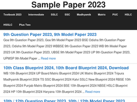 'sample-paper.com' screenshot
