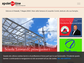 'spoletonline.com' screenshot