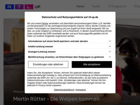 'rtl-up.de' screenshot