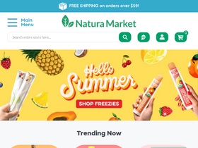 'naturamarket.ca' screenshot