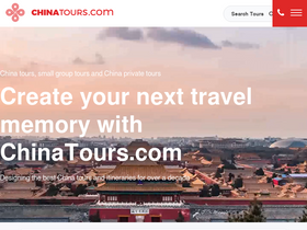 'chinatours.com' screenshot