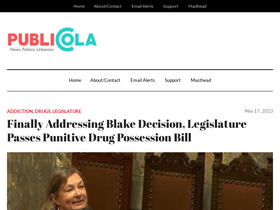 'publicola.com' screenshot