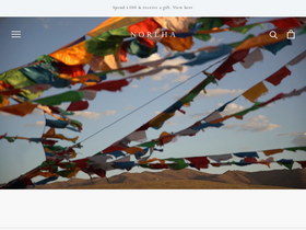 Norlha website screenshot