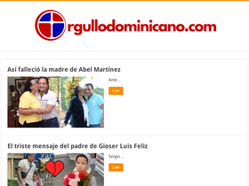 'orgullodominicano.com' screenshot