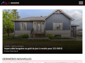 'lesmaisons.co' screenshot