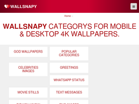'wallsnapy.com' screenshot