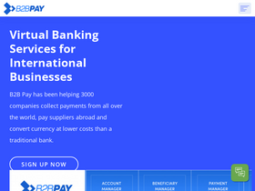'b2bpay.co' screenshot