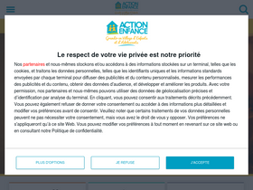 'actionenfance.org' screenshot