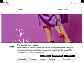 'fabiboutique.com' screenshot