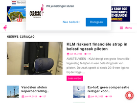 'curacao.nu' screenshot