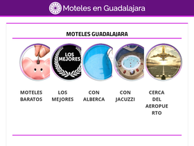 'motelesenguadalajara.com' screenshot