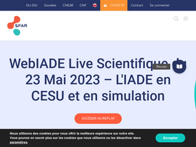 'sfar.org' screenshot