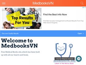 'medbooksvn.org' screenshot