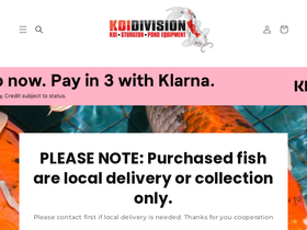 koidivision homepage screenshot